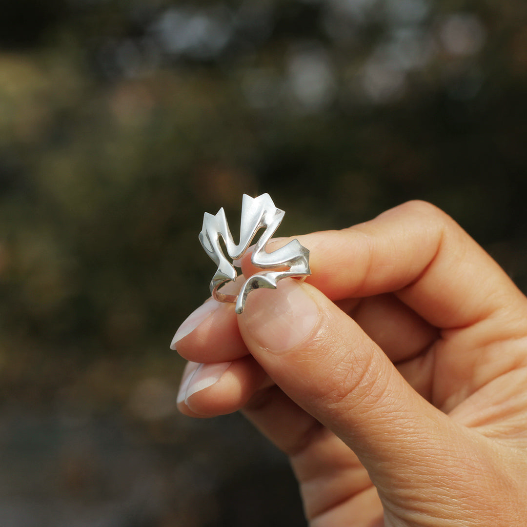 Maple Leaf Ring